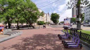 Прогулка в центре Хабаровска