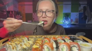 МУКБАНГ/Суши 🍱Роллы