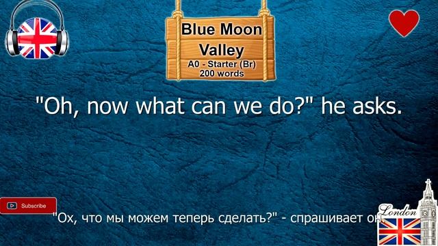 Starter 200w_Blue Moon Valley_British Pronunciation смотреть онлайн