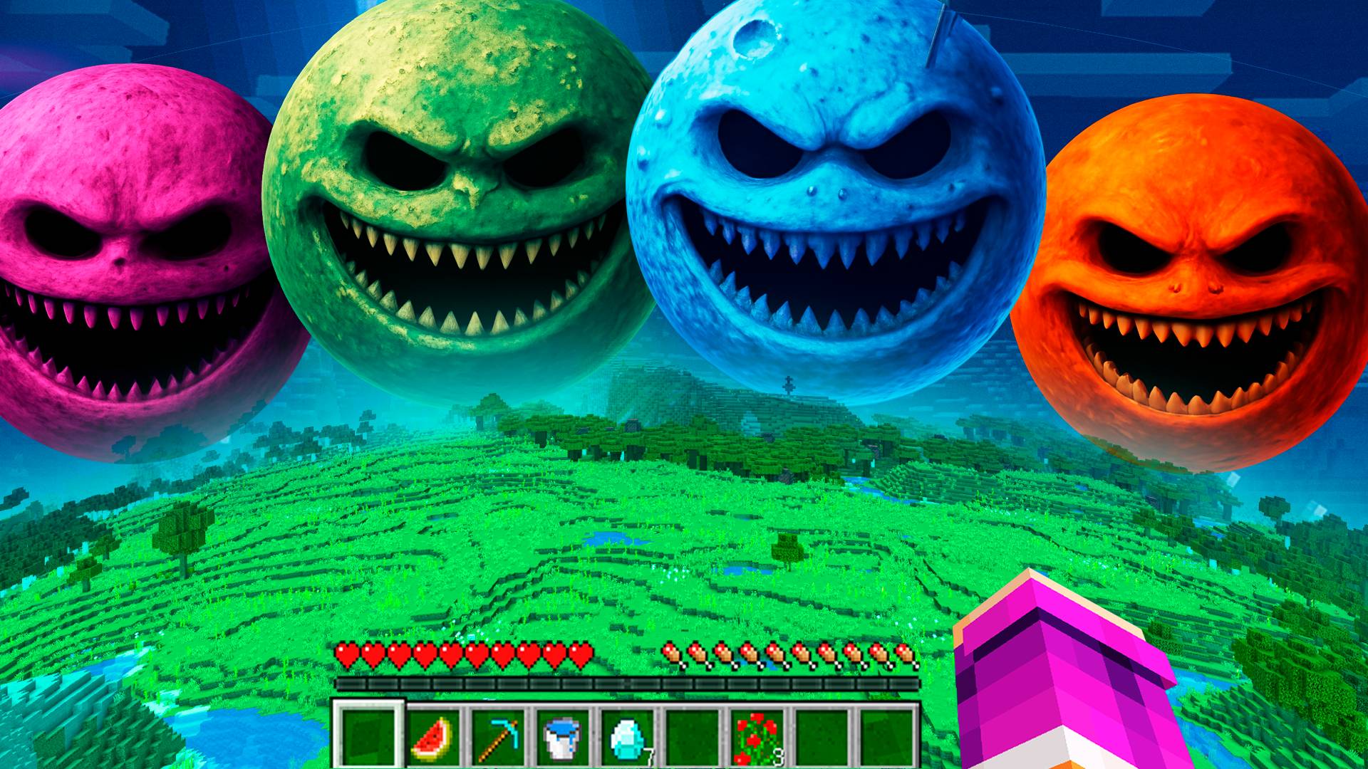 Я НАШЁЛ СЕМЬЮ ЛУНЫ В МАЙНКРАФТ смотреть онлайн