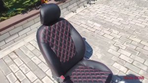 Разбор Киа Рио 3 для самостоятельной установки авточехлов