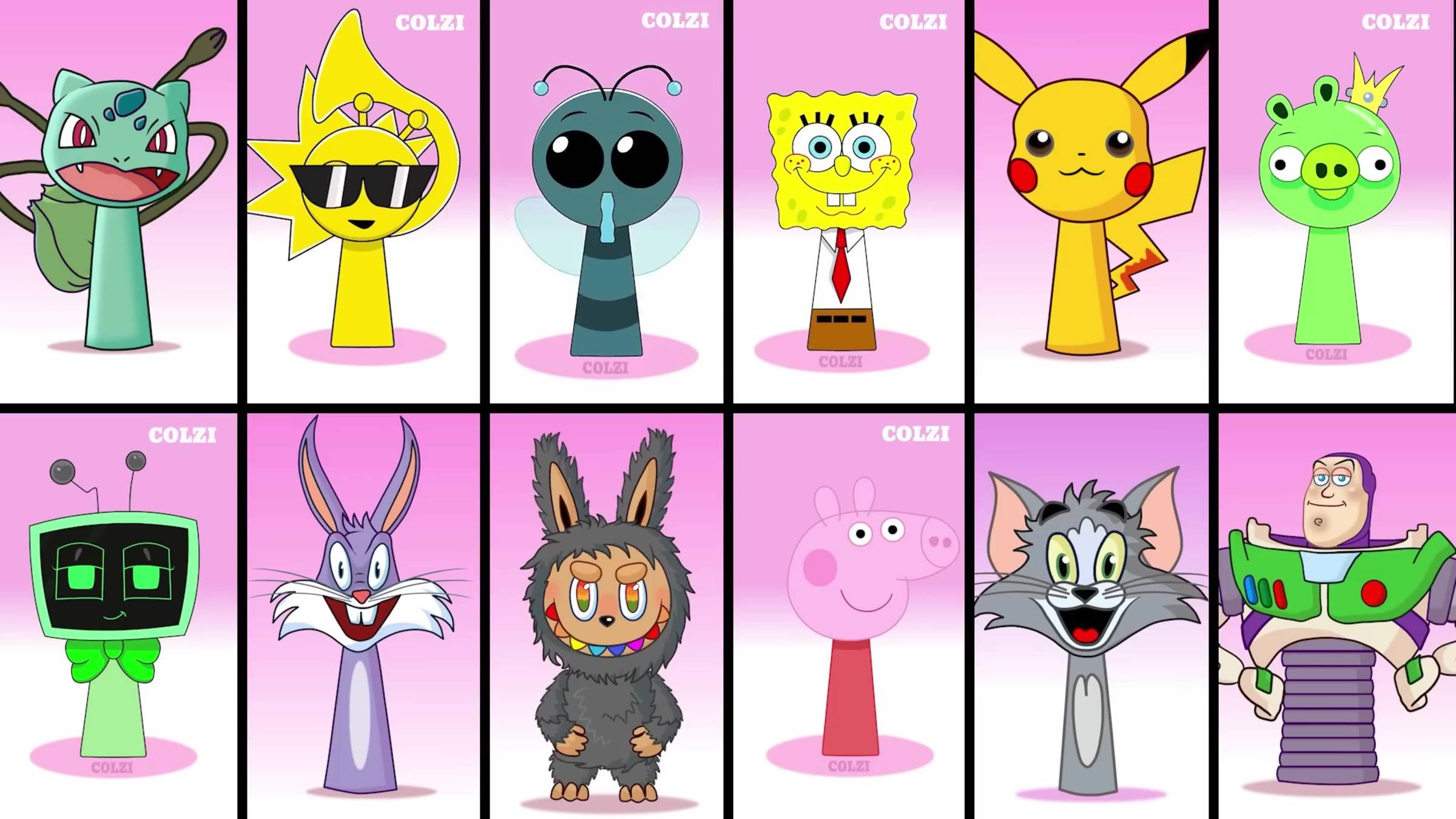 КОМПИЛЯЦИЯ НОВЫХ СПРАНКОВ (ПОЛНЫЙ СБОРНИК) | Incredibox Sprunki OC Phases 4 смотреть онлайн