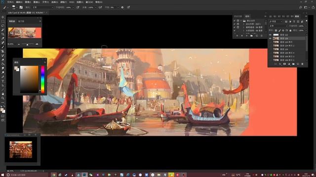 1. Port Scene from the Water Initial Checks