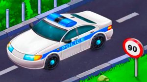 МАШИНКИ ДЛЯ МАЛЫШЕЙ - Как устроена полицейская машинка