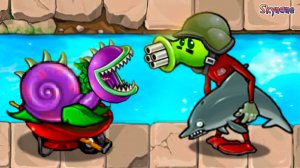 ПРОКАЧКА ДУБА И НОВАЯ ЛОКАЦИЯ | Plants vs Zombies Hybrid mod [19]