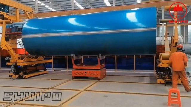 Intelligent production line for tank trucks смотреть онлайн