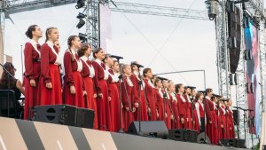 "Веселый ветер" И. Дунаевский, Большой детский хор имени Попова. Лето. Музыка. Музей