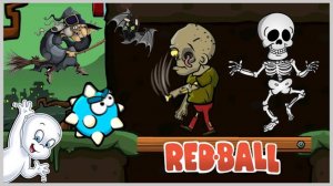 RED BALL. Красный шипастый шар против зомби апокалипсиса