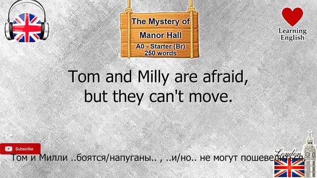Starter 250w_The Mystery of Manor Hall_British Pronunciation смотреть онлайн