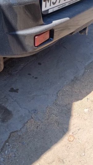 УАЗ Патриот во время промывки ЛАВРОМ