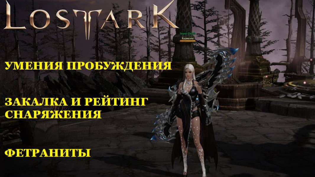 LOST ARK для новичков-7: умения пробуждения, закалка и рейтинг снаряжения, фетраниты смотреть онлайн