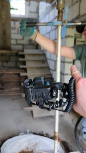 Ручное гидробурение в доме