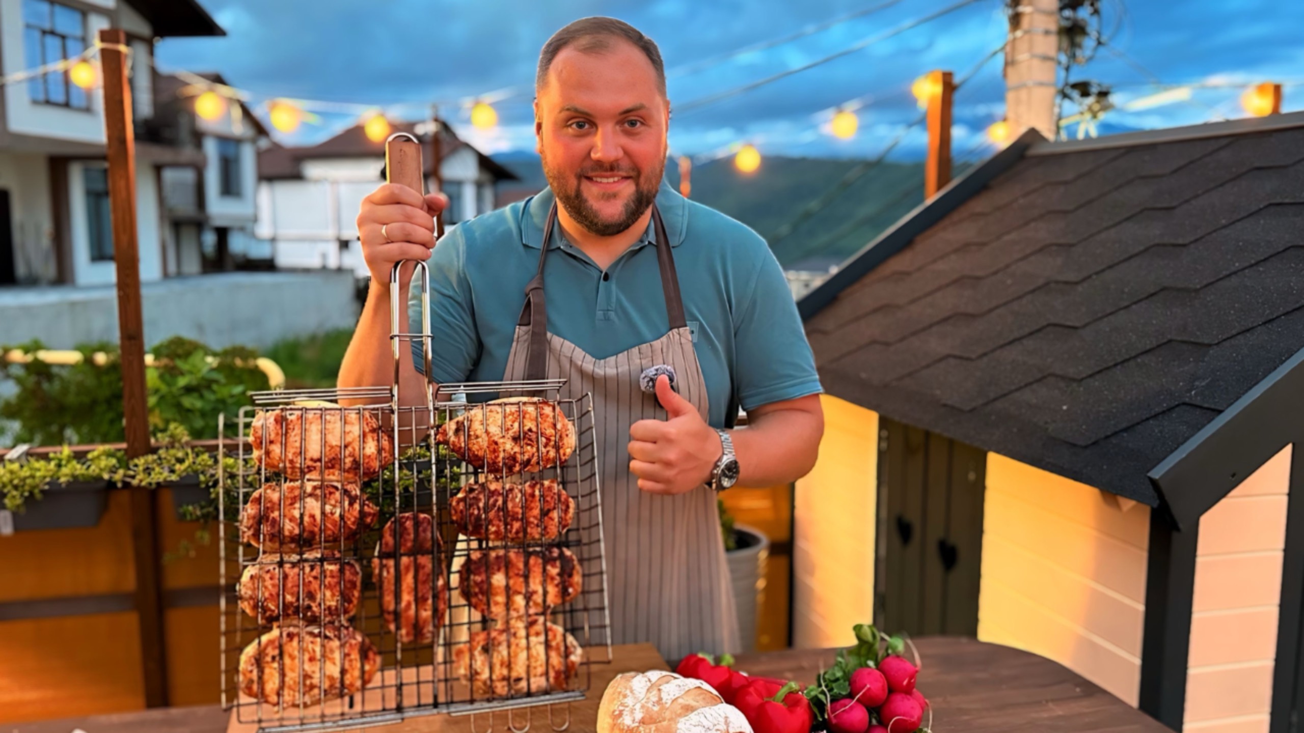 УЖИН ИЗ КУРИНОЙ ГРУДКИ НА МАНГАЛЕ / ПП ШАШЛЫК В СОЧИ смотреть онлайн