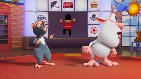 Буба -English song! Head, Shoulders, Knees and Toes -