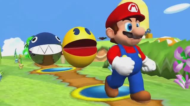 PACMAN проходит уровень МАРИО / Приключения PACMAN смотреть онлайн