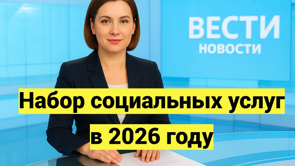 Набор социальных услуг в 2026 году смотреть онлайн