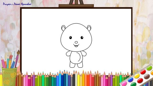 Как нарисовать ЕЖА. Оживающие рисунки для малышей