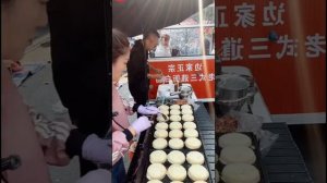 Китайская уличная еда в реальном времени