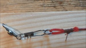 Как привязать леску к маховой удочке