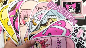 Шлёпки🌸Летняя коллекция🌞Распаковка бумажных сюрпризов💕 Happy Family TV💖