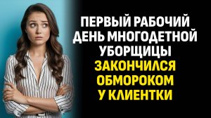 Жизненные истории. Первый рабочий день многодетной уборщицы закончился. Слушать аудиорассказ