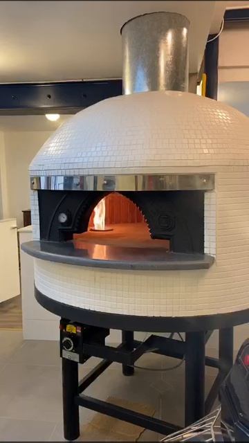 Кирпичная помпейская печь газово-дровяная Alfa Napoli