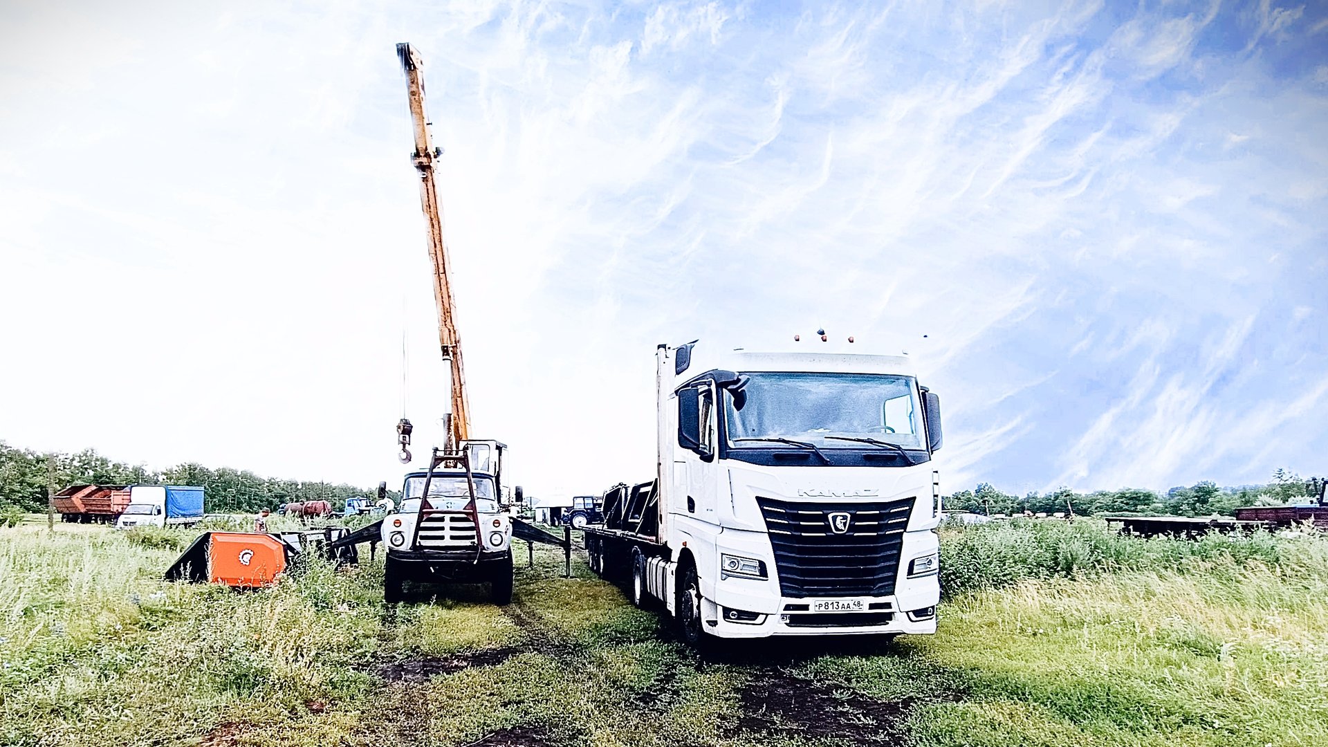 танки грязи не боятся / царь негабарит профессионал и мгновенная карма / КАМАЗ 54901 смотреть онлайн