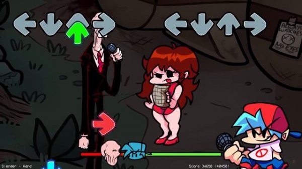 Friday Night Funkin' VS Jeff The Killer x Slenderman x Pokemon FULL WEEK (FNF Mod) (Trepidation V1)