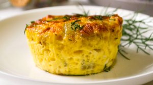 Кабачковое утро. 🍳 Вкусный ОМЛЕТ С КАБАЧКОМ в аэрогриле на завтрак.