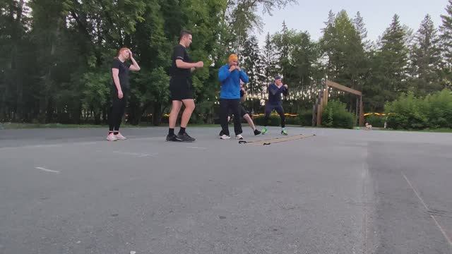 Тренировка на координационной лестнице 17.07.2025 смотреть онлайн