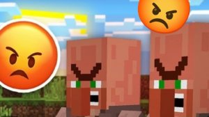 5 способов как разозлить жителей в майнкравт