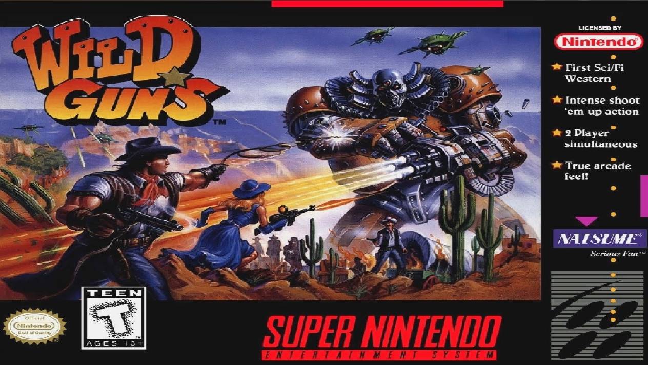 Wild Guns (SNES) Полное прохождение смотреть онлайн