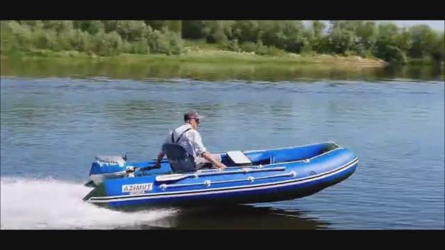 HONDA 20 с винтом SOLAS сталь. Азимут тайфун.