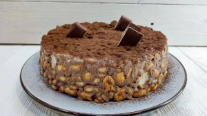 БЕЗ ДУХОВКИ. БЕЗ ЖАРКИ. БЕЗ ДРОЖЖЕЙ. ТОРТ без ВЫПЕЧКИ. Торт с бананами.