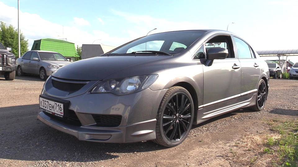 2011 HONDA CIVIC. Обзор (интерьер, экстерьер, двигатель).
