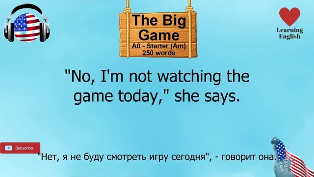 Starter 250w_The Big Game_American Pronunciation смотреть онлайн