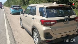 Toyota Raize пробег 2тыс км!!! Цена 1,15млн руб!!!