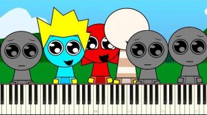 СПРУНКИ 🎹👶 SPRUNKI RETAKE BABIES: БОНУС В INcredibox НА ПИАНО