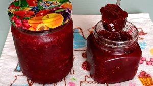 📌 Желе из малины на зиму - без желатина и загустителей