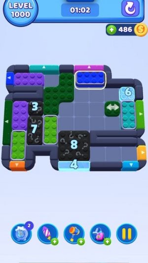 1000 Color block jam