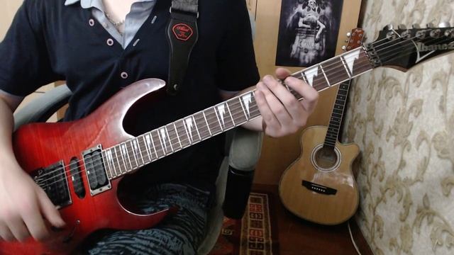 Rammstein - Deutschland _Guitar cover Drop D смотреть онлайн