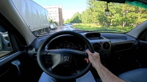 2006 Peugeot Partner 1.4L 75HP POV TEST DRIVE