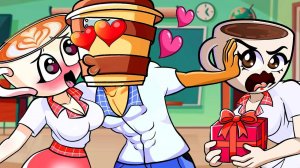 ИСТОРИЯ ЛЮБВИ БАЛЕРИНЫ КАПУЧИНО и КАПУЧИНО-УБИЙЦЫ?! - ШКОЛЬНЫЙ СЕРИАЛ | Спрунки