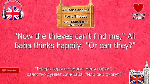 Starter 250w_Ali Baba and the Forty Thieves_British Pronunciation смотреть онлайн