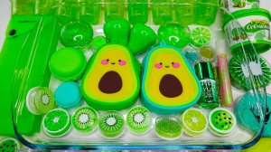 Супер зелёный авокадо-слайм 🥑💚 | Яркий, тянущийся и ароматный! | Kittyslime