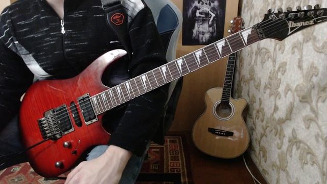 Nightwish - White Night Fantasy _Guitar cover Drop D смотреть онлайн