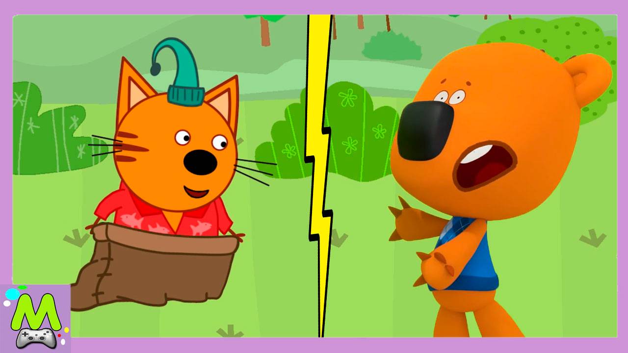 Три Кота против Ми-Ми-Мишек.Кеша и Коржик в Гонках на Скорость.Эстафета для Мультгероев смотреть онлайн