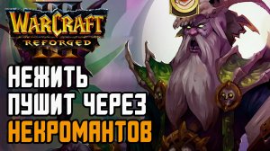 НЕЖИТЬ ПУШИТ НЕКРОМАНТАМИ: KraV (Ud) vs Jens (Ne) Warcraft 3 Reforged