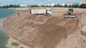 Строительство, засыпка песком, новый обзор