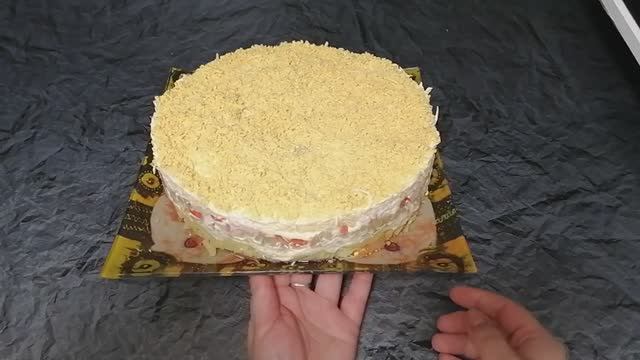 Салат с красной рыбой смотреть онлайн